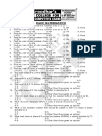 Arithmetic - Basic Maths PDF