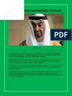 Israel UAE Yemen - MBZ - Mohammed Bin Zayed - Abu Dhabi