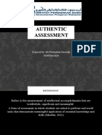 Authentic Assessment - Activity 2