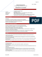 Material Safety Data Sheet: 1. Identification of The Substance/preparation and The Company