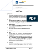 Ketentuan Umum Asuransi Mandiri Proteksi Penyakit Tropis