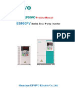 ES500PV Solar Pump Inverter Manual M1.3