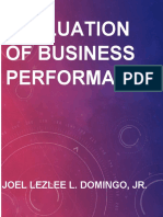 Evaluation of Business Performance