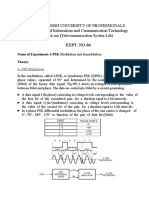 EXPT 04 - 4-PSK Modulation & Demodulation