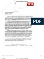 National Association of Manufacturers Letter To Chairman Issa - January 7, 2011 Via TPM