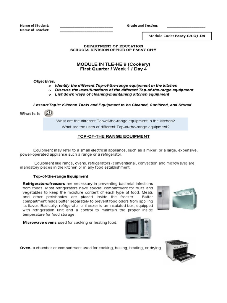 Top-of-the-Range Kitchen Equipment | PDF | Refrigerator | Oven