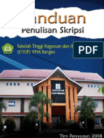 2018 - Buku Panduan Skripsi STKIP YPM Bangko