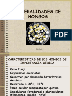 HONGOS. GENERALIDADES Micología PDF
