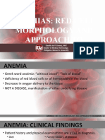 Anemias: Red Cell Morphology and Approach To Diagnosis