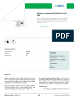 Sensor de proximidad Mano_Puerta TAK