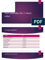 PID Controller For 2 Wheel Robot