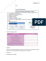 Matematica - Lunes 31 de Agosto de 2020