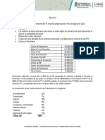 Ejercicio Ciclo de La Contabilidad de Costos (Actualizado)