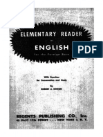 Dixson Robert J Elementary Reader in English For The Foreign