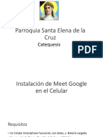 Instalacion de Google Meet en El Celular