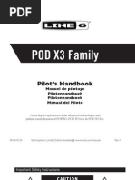 Download POD X3 User Manual Rev A - English by kappa1891210 SN47492273 doc pdf