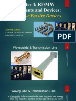 Microwave Passive Devices: Waveguides and Transmission Lines