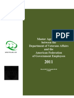 VA Master Agreement 2011