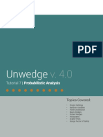 Unwedge: Tutorial 7 - Probabilistic Analysis