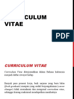 Curriculum Vitae