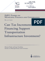Tax Increment Financing Haider Donaldson March 30 2016