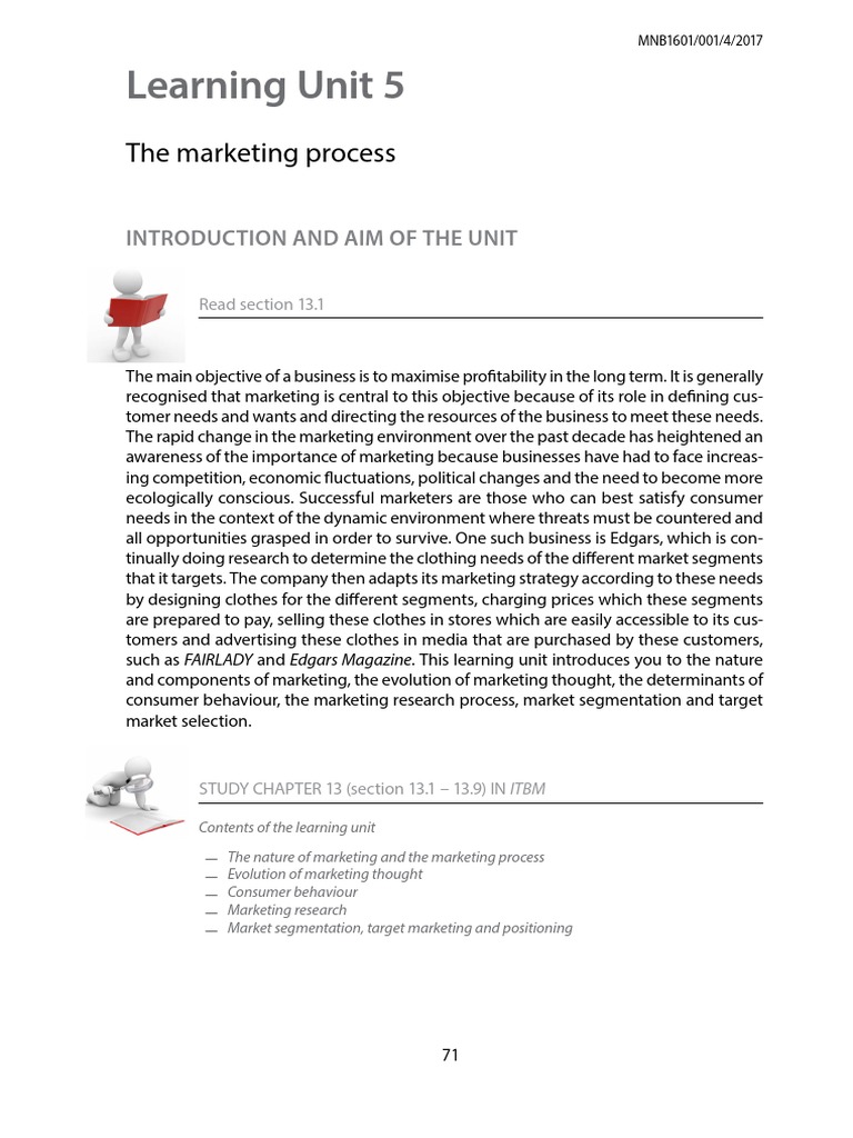 Marketing Process and Consumer Behavior | PDF | Market Segmentation ...