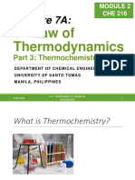 Lecture 7 - 1st Law of Thermodyanmics - On-Line Tutorial Version