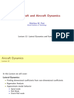 Spacecraft and Aircraft Dynamics: Matthew M. Peet