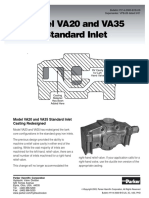 Model VA20 and VA35 Standard Inlet Casting Redesigned