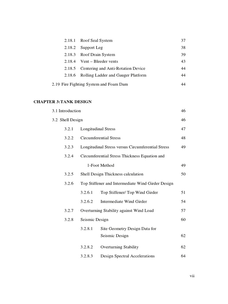 Chapter 3: Tank Design | PDF | Roof | Stress (Mechanics)