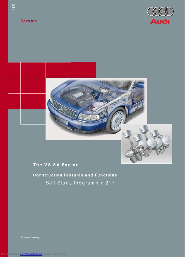Service.: The V8-5V Engine | PDF | Engines | Pump