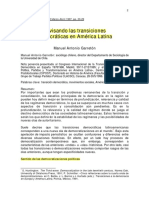 Garreton Manuel - Repensando las transiciones democraticas en America Latina