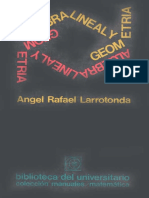 Álgebra lineal y geometria - Angel Rafael Larrotonda - 1ed.pdf