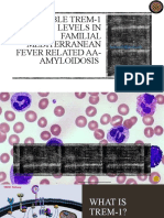 Soluble Trem-1 Levels in Familial Mediterranean Fever Related Aa-Amyloidosis