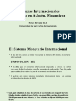 Notas de Clase No. 2, Finanzas Internacionales