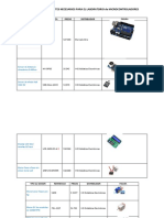 SENSORES Y COMPONENTES NECESARIOS PARA EL LABORATORIO de MICROCONTROLADORES2