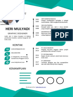 Contoh Desain CV 