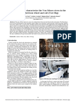 (J. García-Prada) Methodology To Characterize The Von Misses Stress in The Contact Between Wheel and Rail (Test-Rig)