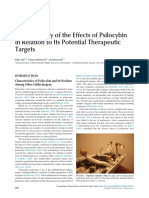 Neurobiology of The Effects of Psilocybin in Relation To Its Potential Therapeutic Targets