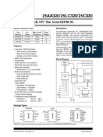 25AA320/25LC320/25C320: 32K Spi Bus Serial EEPROM