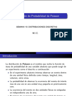 Distribución de Poisson PDF