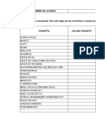 Matriz Conceptual y Analitica