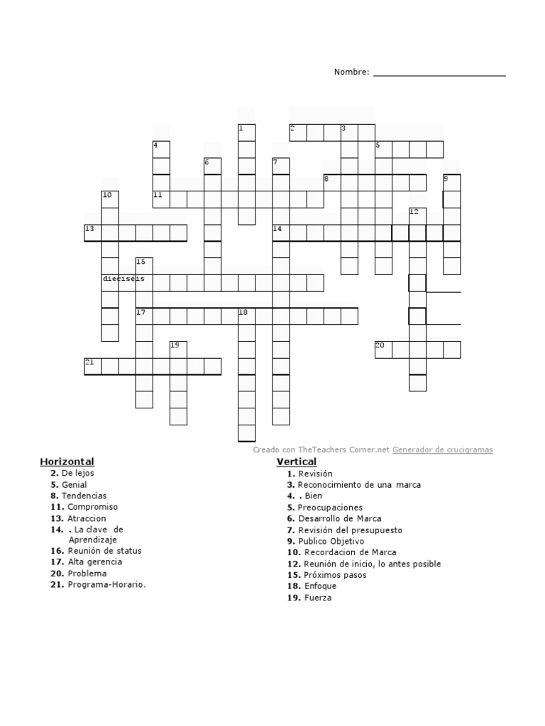 CrossWord Gladiator PDF