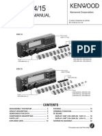 Service Manual: Front Panel Kit