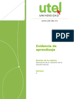 Estructura de La Industria de La Transformación Semana 6 P