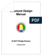 Structural Design Manual: ALDOT Bridge Bureau