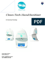 Clean-Tech Hand Sanitizer Air Atomizing Technology