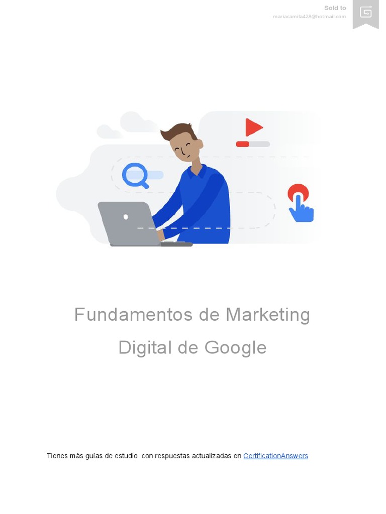 Fundamentos de Marketing Digital de Google PDF | PDF | Posicionamiento ...