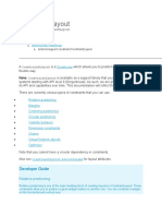 Constraint Layout