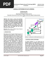 Neural Networks in Data Mining